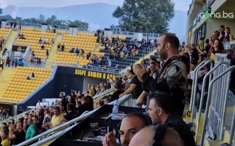 Мартин Секулич откри резултата на мача Ботев Пловдив и Арис