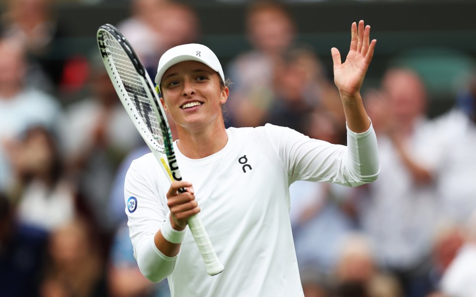 Безспорно, където и да се изявява, Ига Швьонтек влиза в