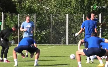 Левски проведе последна тренировка преди контролата с Марица Пловдив Проверката