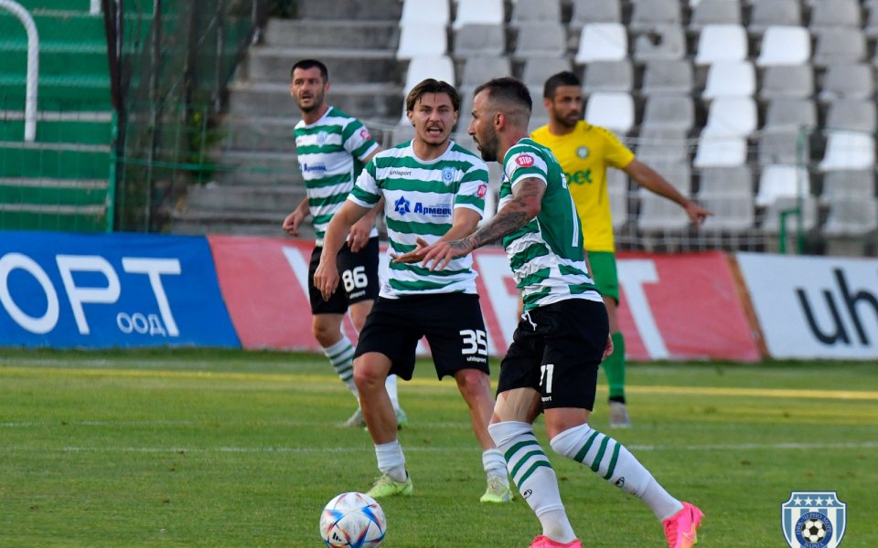 Черно море завърши с равенство втората си за деня контрола.