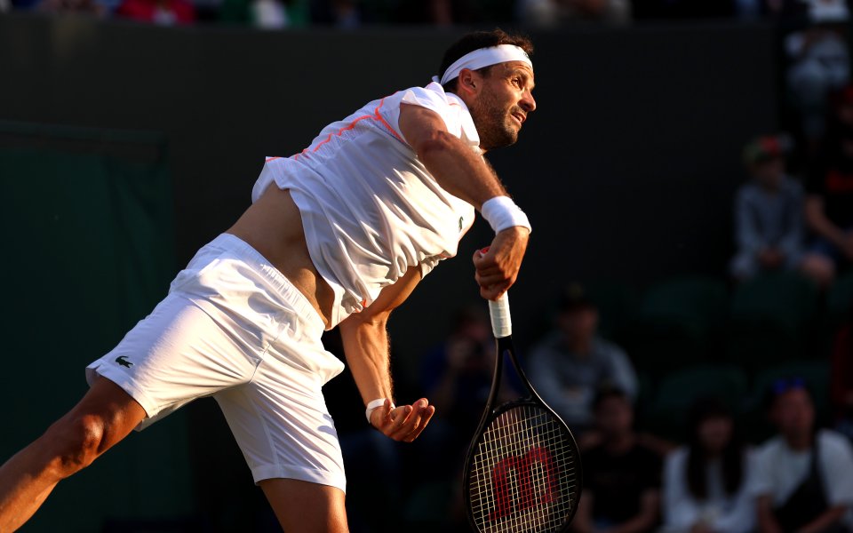 Григор Димитров и Франсис Тиафо ще доиграят срещата си от 1/16-финалите