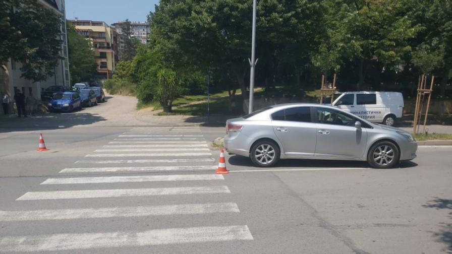 катастрофа Благоевград пешеходна пътека