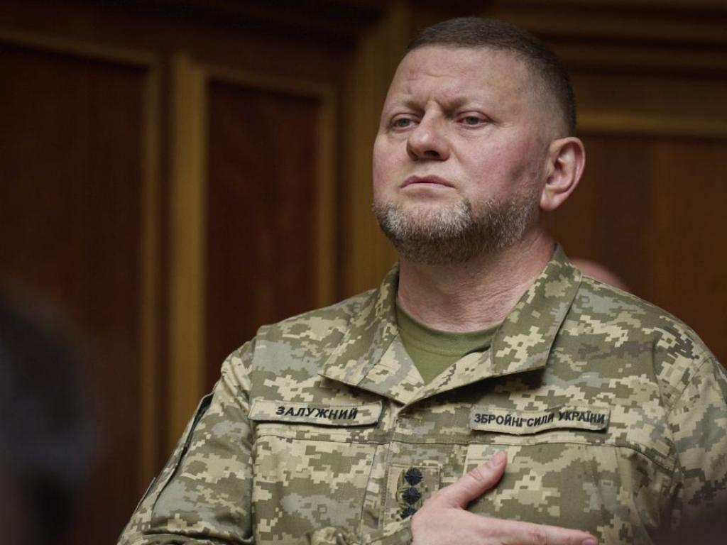 Главнокомандващият на въоръжените сили на Украйна Валерий Залужни потвърди че негов