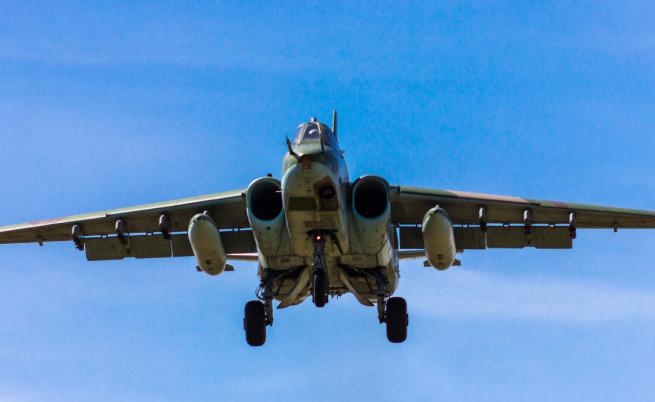 Руски военен самолет се разби в Азовско море