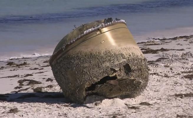 Нови данни за мистериозния предмет на австралийски плаж