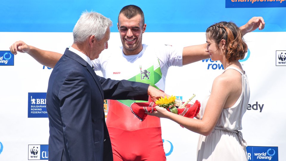 Емил Нейков с бронз от Световното първенство по гребане до1