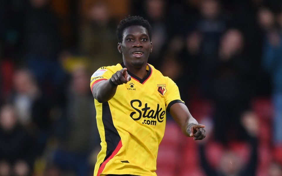 Нападателят на Уотфорд и Сенегал - Исмаила Сар, изглежда е