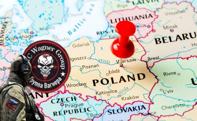 Полицията в Полша е иззела стикери за набиране на бойци за 