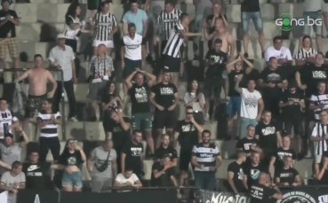 Феновете на Локомотив Пловдив изпаднаха в истински екстаз след втория
