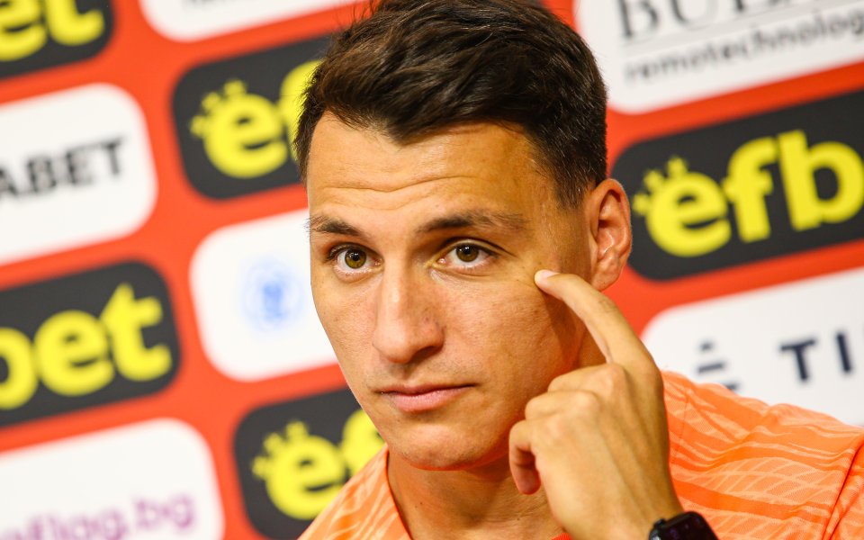 Опитният бранител на ФКСБ - Ристо Радунович, вярва в успеха