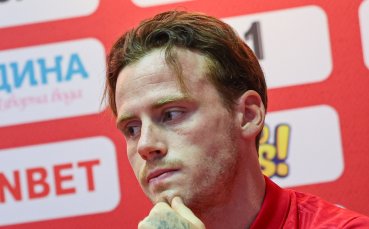 Полузащитникът на ЦСКА Тобиас Хайнц взе участие в пресконференцията на