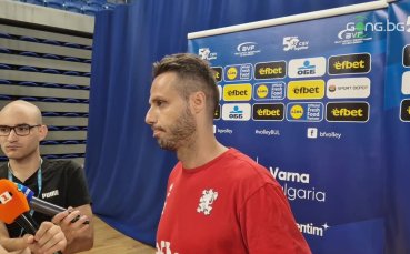 Състезателят по волейбол Теодор Салпаров коментира настроението в националния отбор
