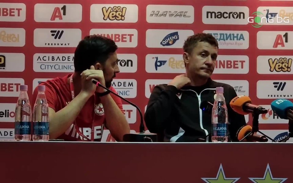 Саша Илич не бе доволен от играта и представянето на