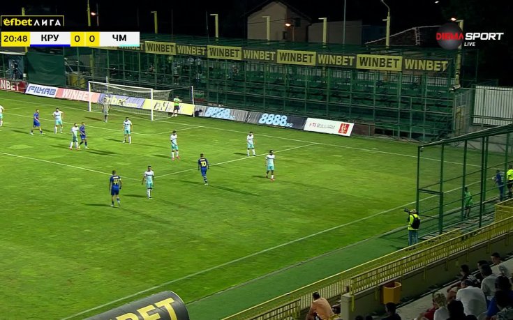 Крумовград - Черно море 1:1 /първо полувреме/