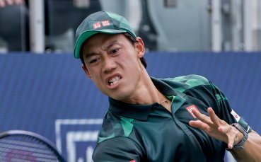 Японският тенисист Кей Нишикори се оттегли от Откритото първенство на
