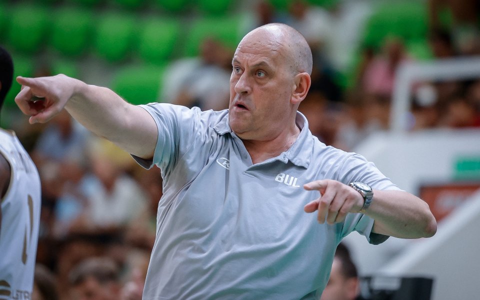 Старши треньорът на националния отбор на България по баскетбол за