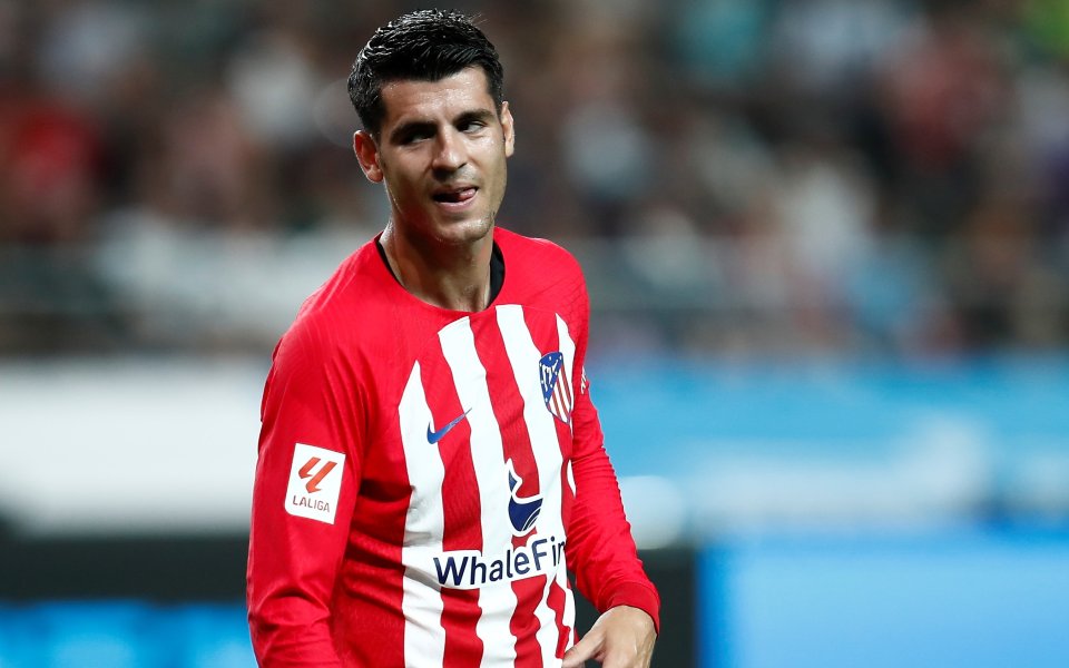 Рома продължава да се интересува от нападателя Алваро Мората. Бъдещето