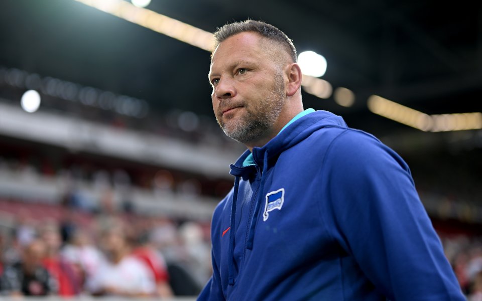 Hertha Berlin manager Pál Dárdai played all three of his