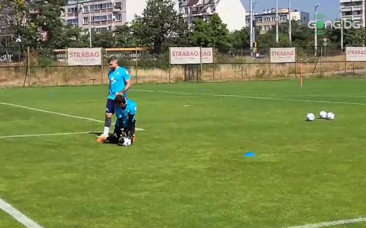 Част от играчите на Левски проведоха тренировка след победата над Шкупи