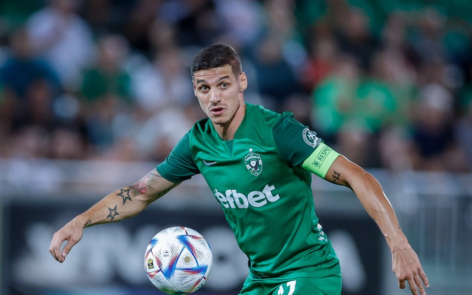 Капитанът на Лудогорец - Кирил Десподов, показа, че не се