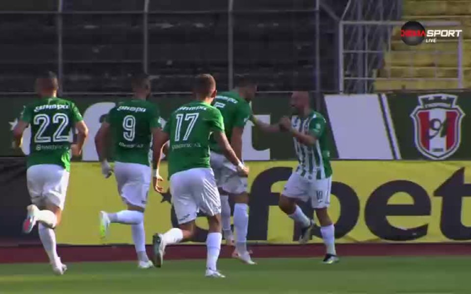 Янтра поведе на Септември София с гол на Цветелин Радев