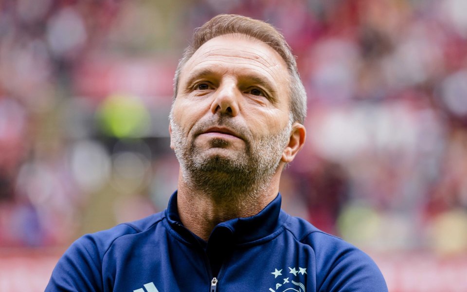 Треньорът на Аякс - Морис Стайн, се справи с Лудогорец