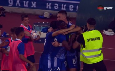 Отборът на Левски изравни на Айнтрахт дълбоко в добавеното време