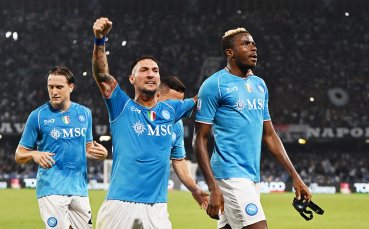Шампионът на Италия – Наполи победи Сасуоло с 2 0 на