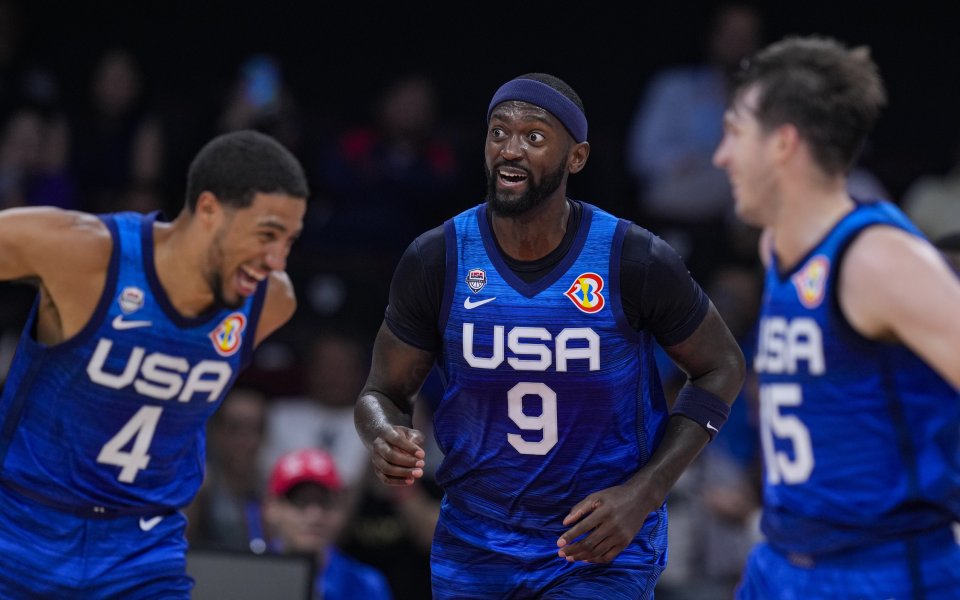 Олимпийският шампион от Игрите в Токио през 2021 година САЩ