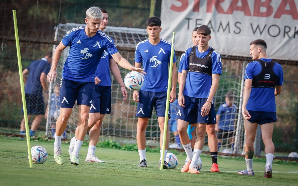 Тренировка на Левски