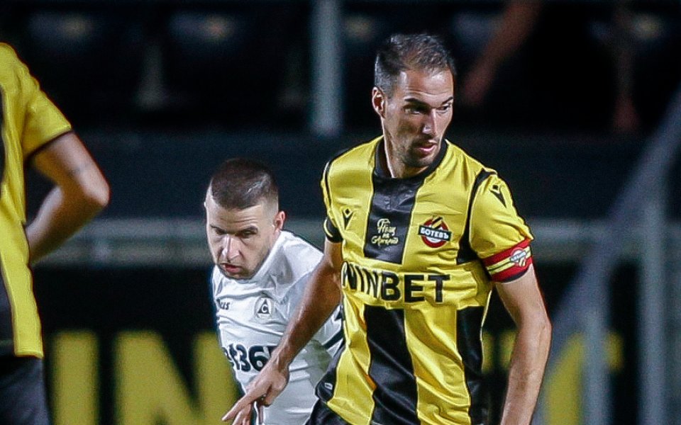 Ботев Пловдив и Славия играят при резултат 3:1 в мач от