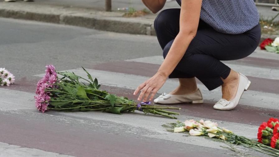 Бдение след смъртта на 15-годишното момче в София