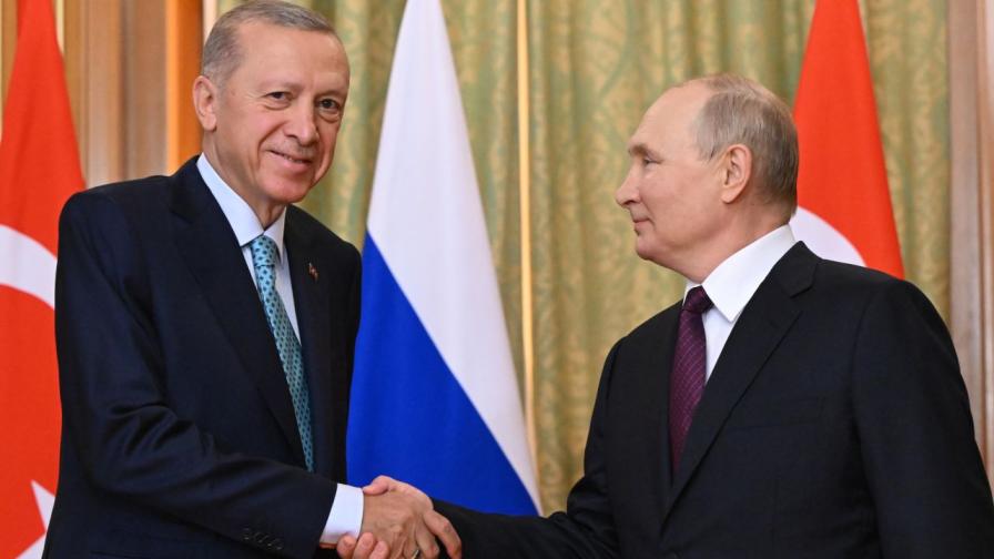 Ключова среща между руския президент Владимир Путин и турския му колега Реджеп Тайип Ердоган