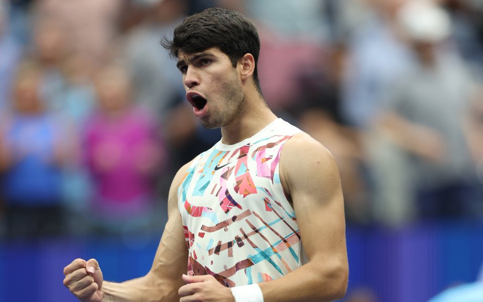 Испанецът Карлос Алкарас продължава защитата на титлата си на Откритото