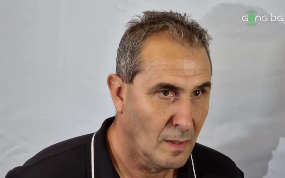 Димитър Димитров - слекционерът на българския състав за Мача на