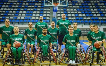Националният отбор на България по баскетбол на колички вече тренира