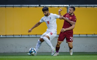 България и Иран играят при 0 1 в контролен мач Двубоят