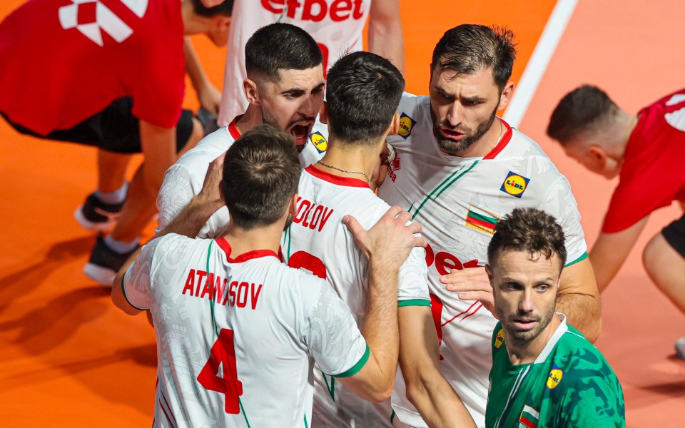 Франция - България 0:3 гейма / Европейско първенство за волейбол за мъже, 1/8-финал, 08.09.2023 г. - Startphoto.bg