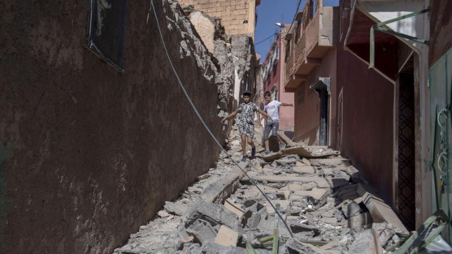 Мароко земетресение