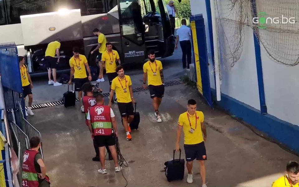 Черна гора е на стадиона в Подгорица, за да се