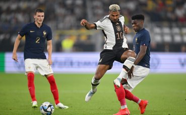 Германия и Франция играят при резултат 2 0 в изключително интригуващ