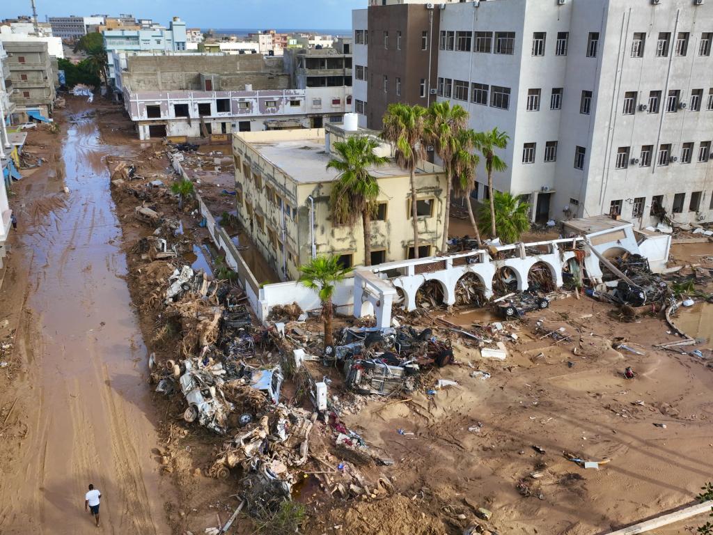 Една десета от жертвите на опустошителното наводнение в Либия са