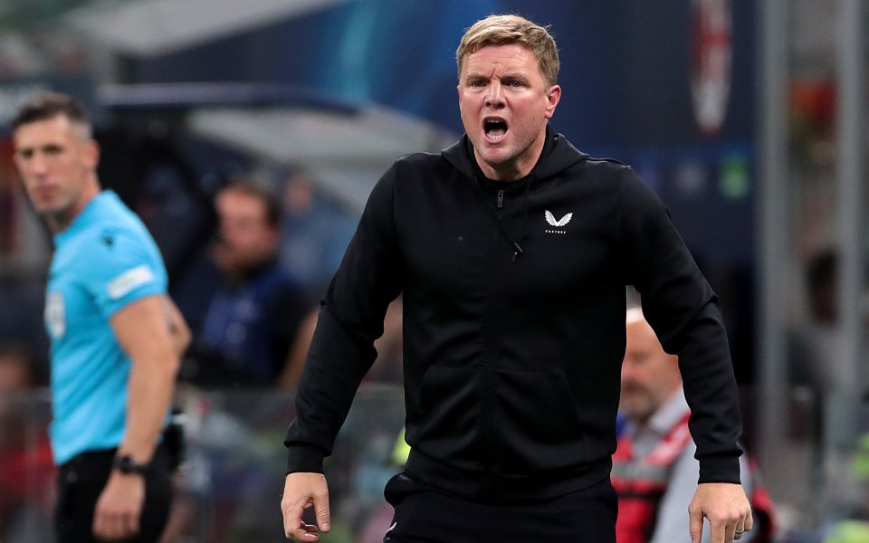 Мениджърът на Нюкасъл Юнайтед - Еди Хау, остана доволен от