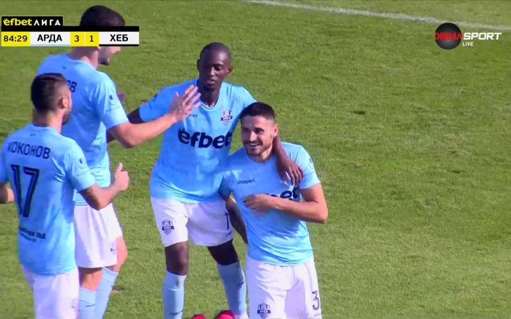 Христо Митев влезе от пейката е реализира трети гол за Арда