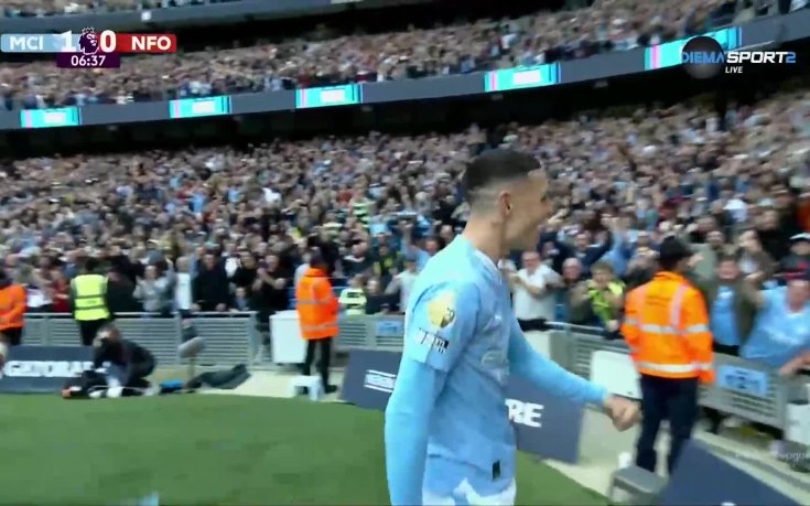 Фил Фодън откри резултата за Манчестър Сити