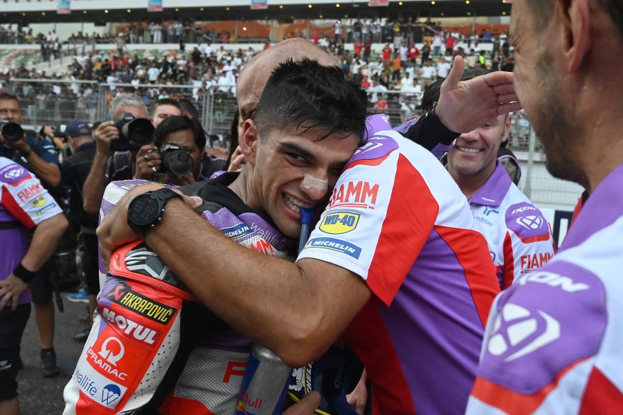 Спринтово състезание в Moto GP за Голямана награда на Индия1