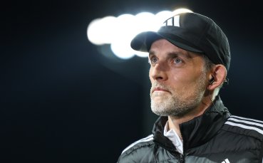 Треньорът на Байерн Мюнхен Томас Тухел говори след победата