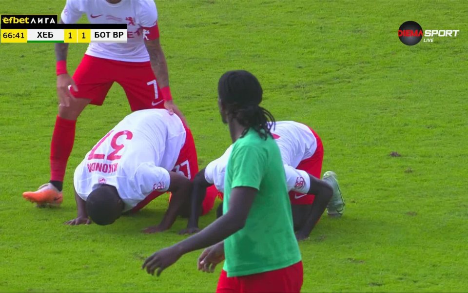  Ботев Враца изравни на Хебър с гол на резервата Бабукар