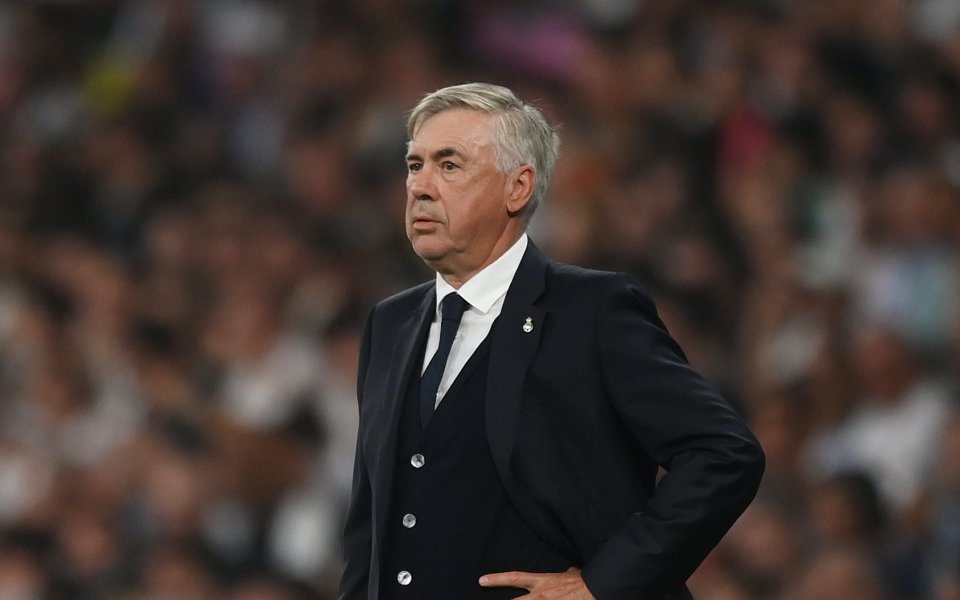 Наставникът на Реал Мадрид - Карло Анчелоти, остана доволен от