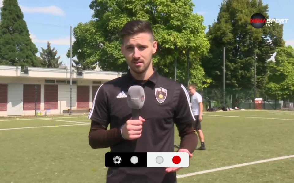 Интересна игра си спретнаха част от водещите и коментаторите на